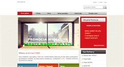 Desktop Screenshot of okna-kbm.pl